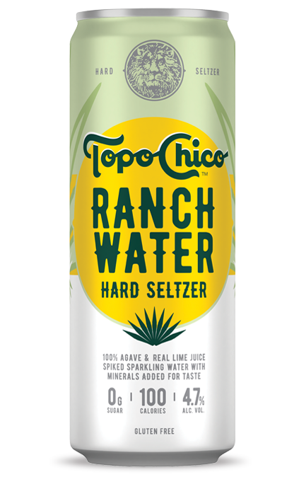 Manufacturer regenerated product Topo Chico hard seltzer Bolo Drinking