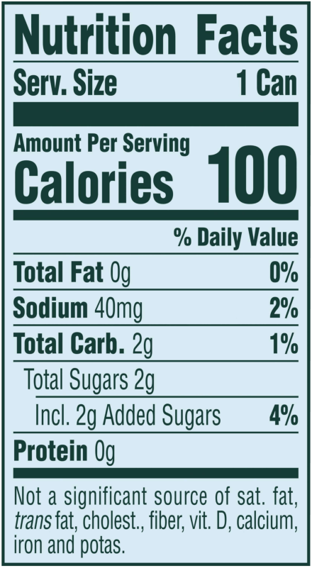 Exotic Pineapple Nutrition Facts