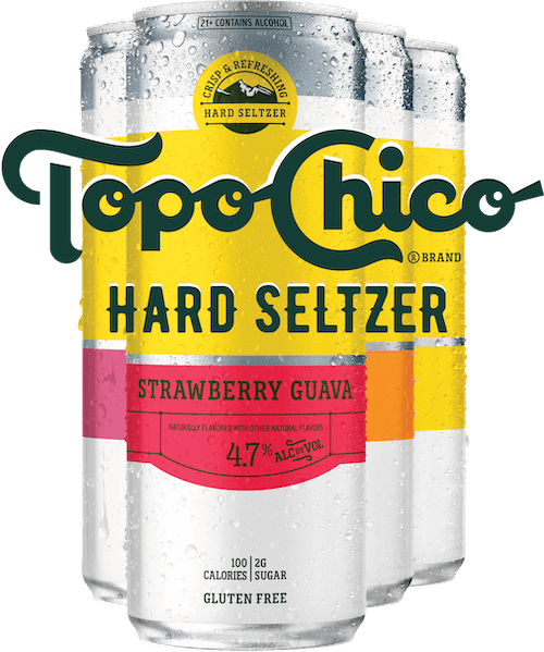 topochico hard seltzer cans